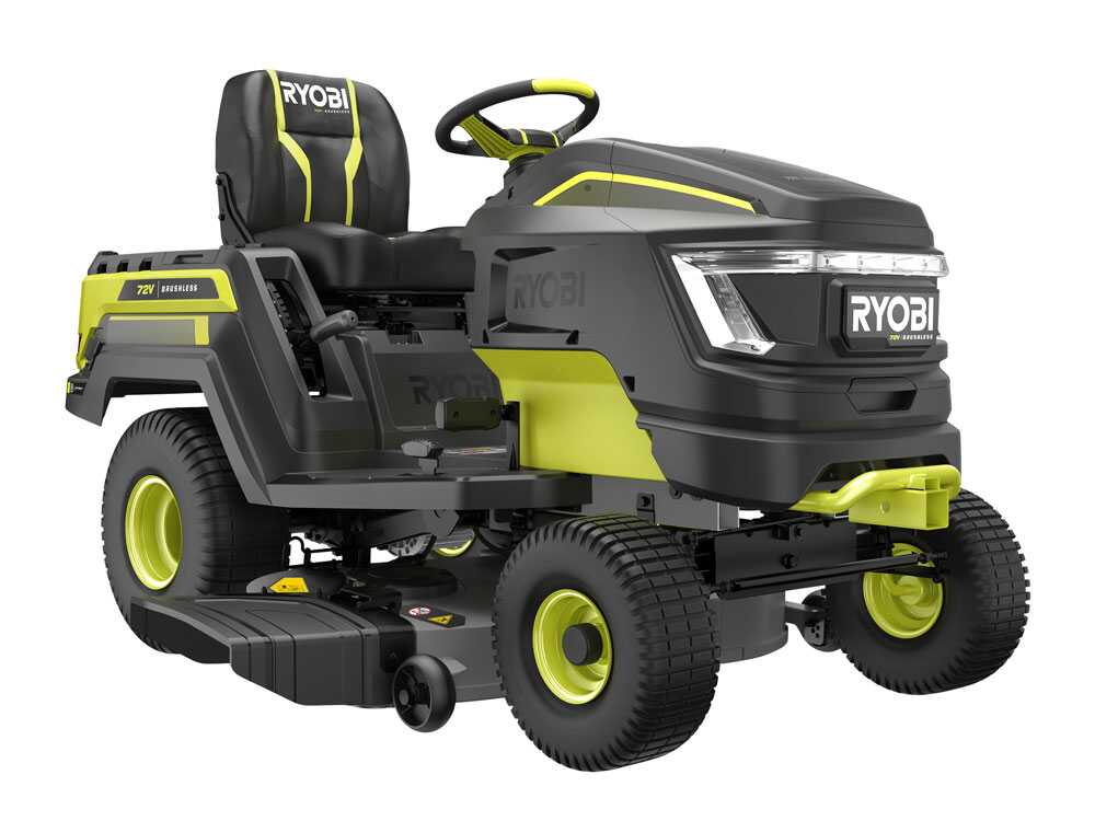 Ryobi RY72TMX107-210 accu-zitmaaier met zijuitworp 107 cm, automaat, detail 7