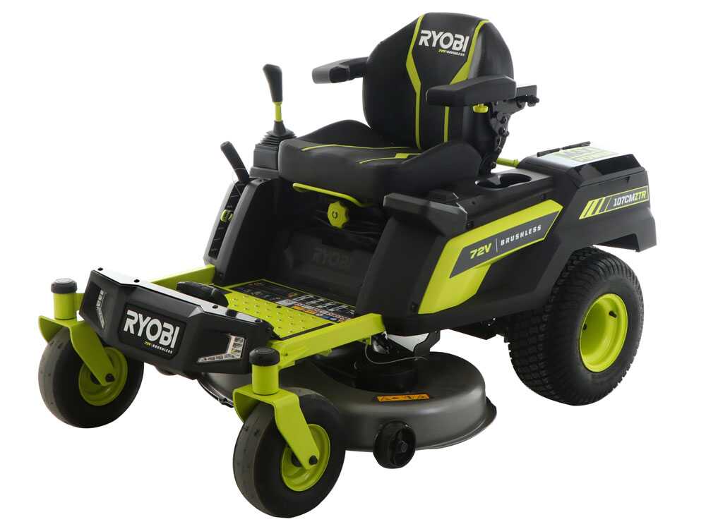 Ryobi ZTRX107 accu-zero-turn zitmaaier 107 cm, automaat, detail 6