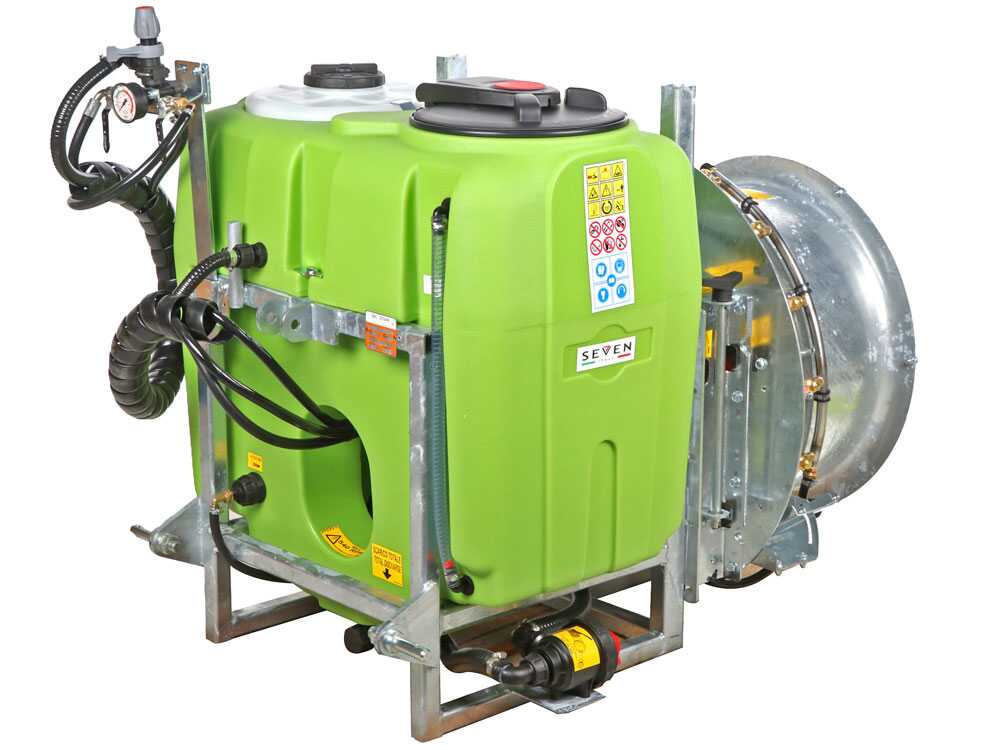 Seven Italy 200 nevelspuit, 200 liter, pomp APS 51, detail 7