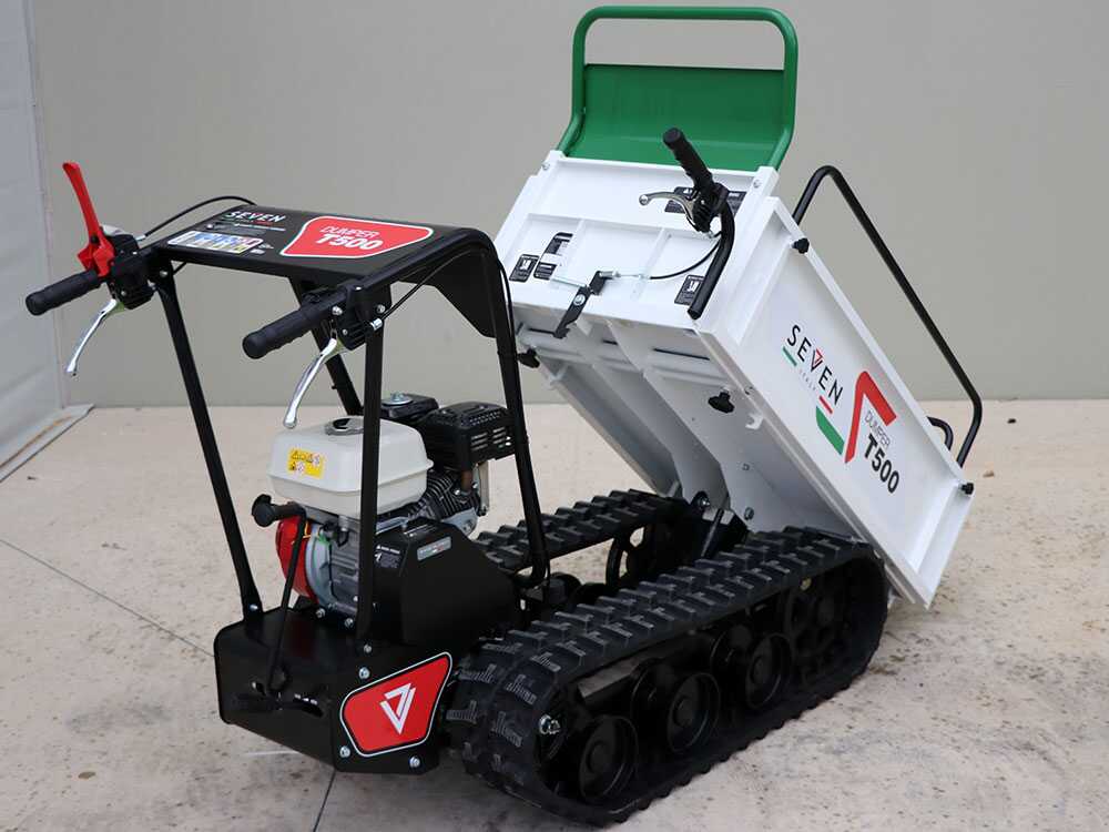 Rupsdumper laadvermogen 500 kg Seven Italy T500 GX, detail 7