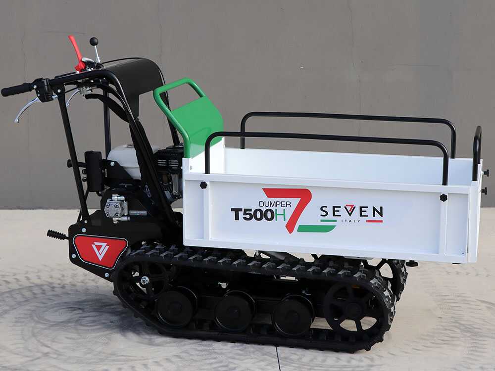 Rupsdumper laadvermogen 500 kg Seven Italy T500H GX-E, detail 7