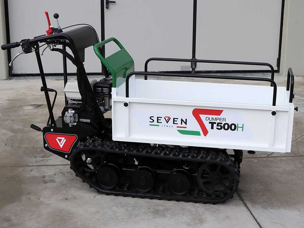 Rupsdumper laadvermogen 500 kg Seven Italy T500H GX, detail 7
