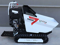 Diesel rupsdumper laadvermogen 500 kg Seven Italy TH500 KM178-E, hydraulisch kiepen, detail 7