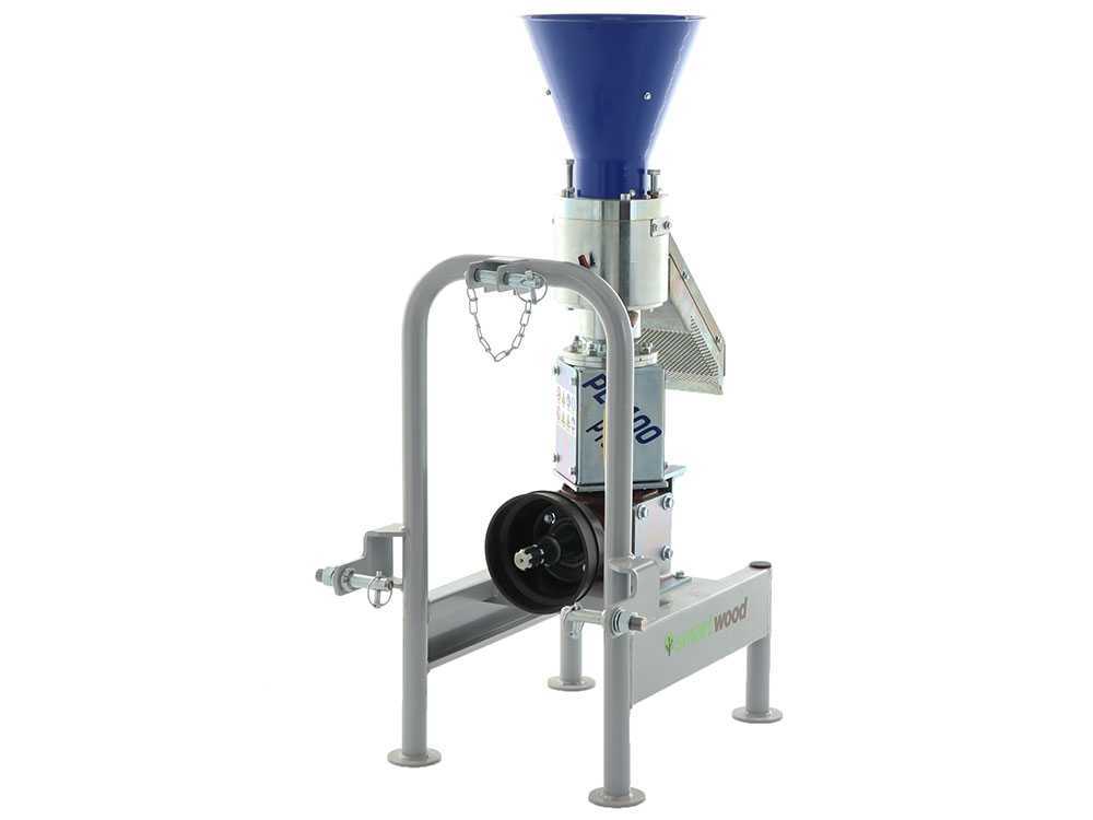 Smartwood PLT-100 aftakas pelletmachine, detail 6