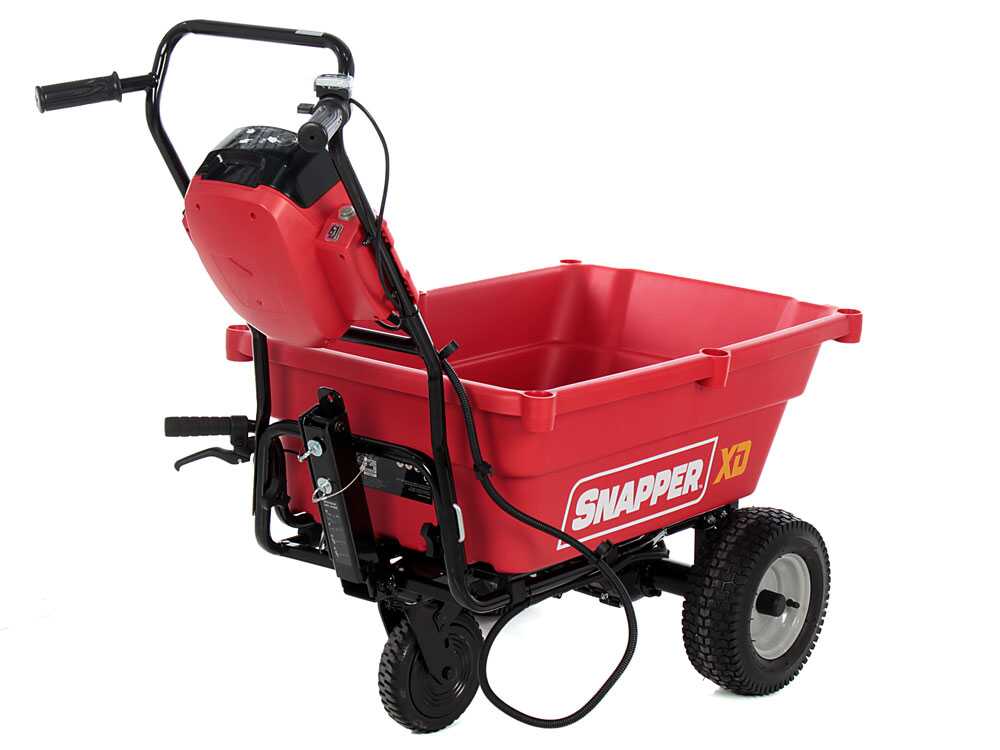 Accu motorkruiwagen laadvermogen 100 kg Snapper ESXDUC82, 82 V 4 Ah, detail 7