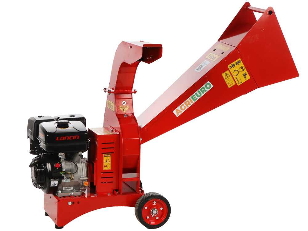 AgriEuro TOP-LINE Vulcan benzine hakselaar, takken tot 70 mm, detail 6