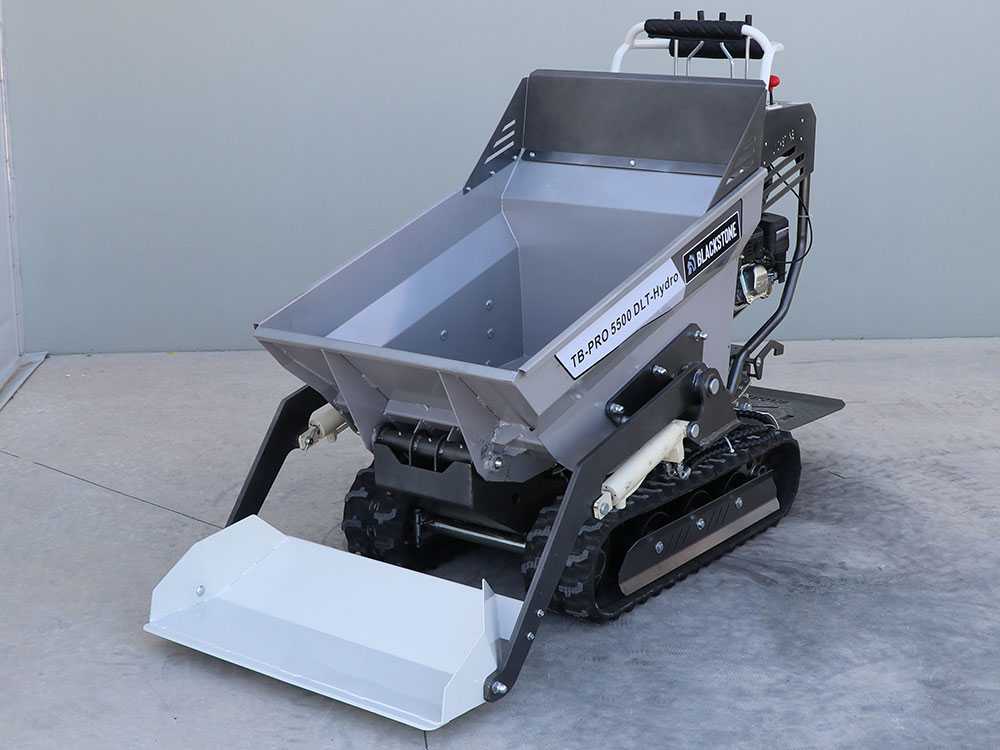 Rupsdumper laadvermogen 500 kg BlackStone TB-PRO 5500 DLT-Hydro, detail 7