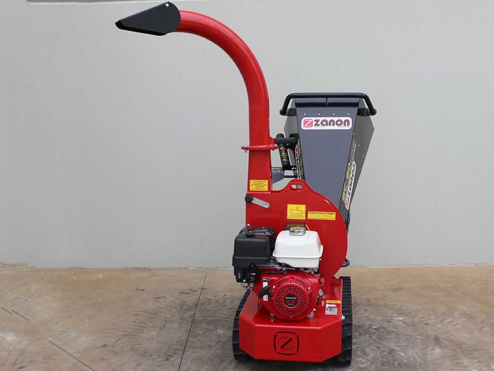 Zanon BC 90 Cingo benzine hakselaar, takken tot 90 mm, detail 7