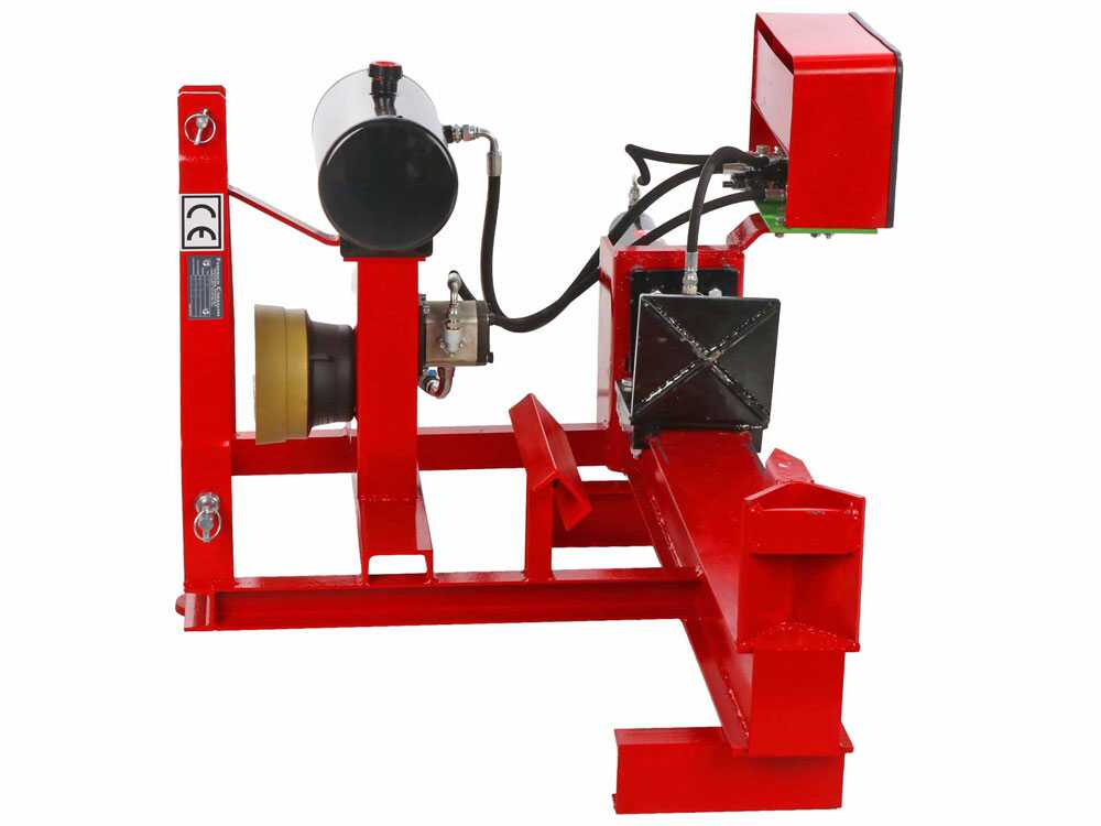 AgriEuro Premium 16T aftakas houtklover, 16 ton, horizontaal, detail 7
