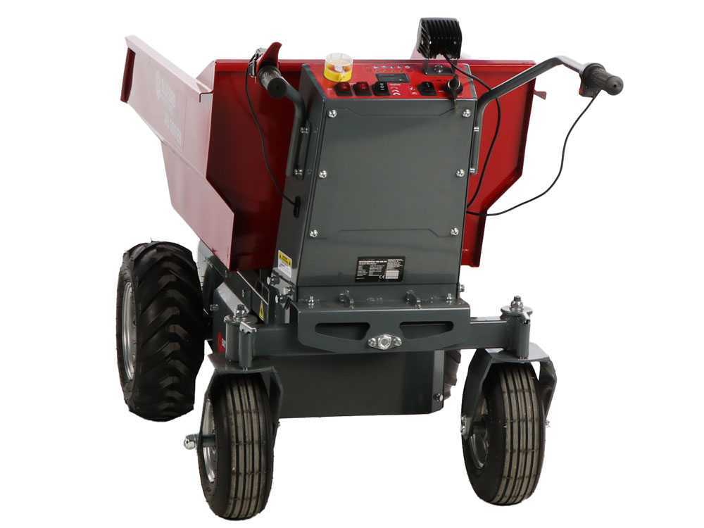 Accu motorkruiwagen laadvermogen 500 kg Blue Bird Wheelbarrow, 48 V 32 Ah, detail 7