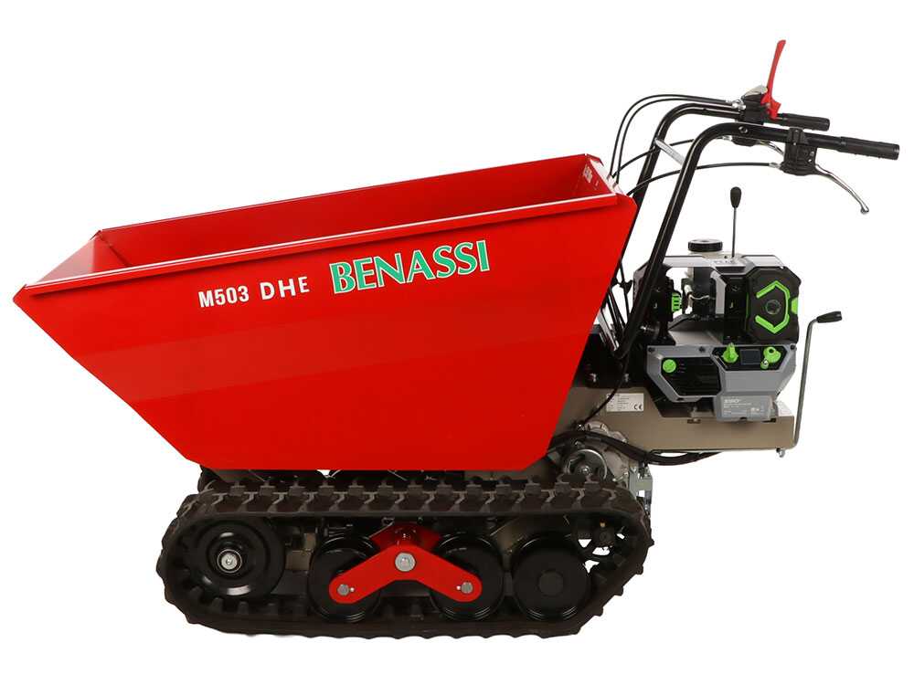 Accu motorkruiwagen laadvermogen 550 kg Benassi M503E DH, 56 V 12 Ah, hydraulisch kiepen (K611648), detail 7
