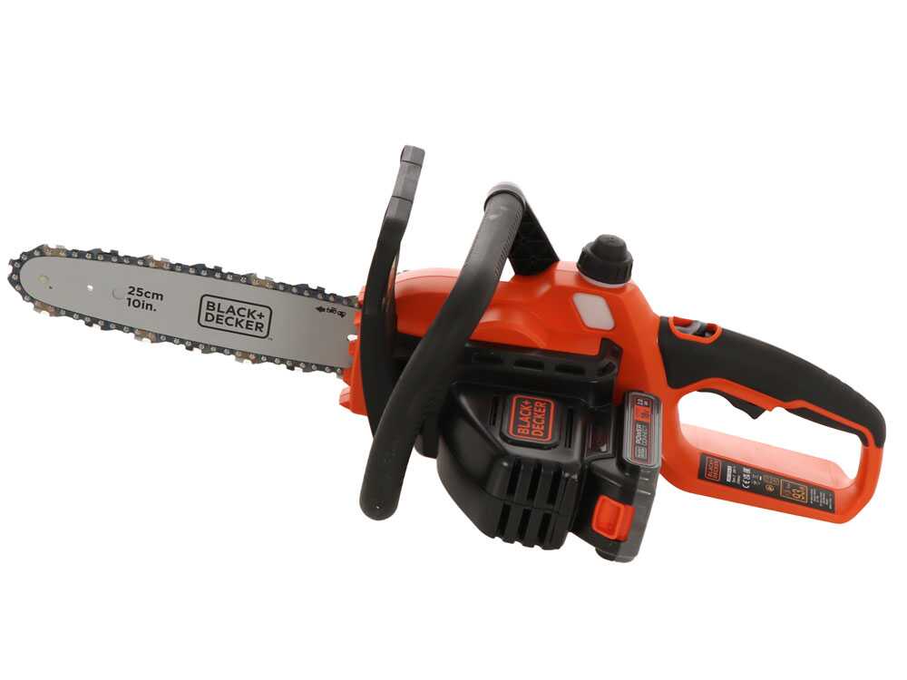 Black & Decker GKC1825L20-QW accu kettingzaag, zwaard 25 cm, 18 V 2 Ah, detail 7