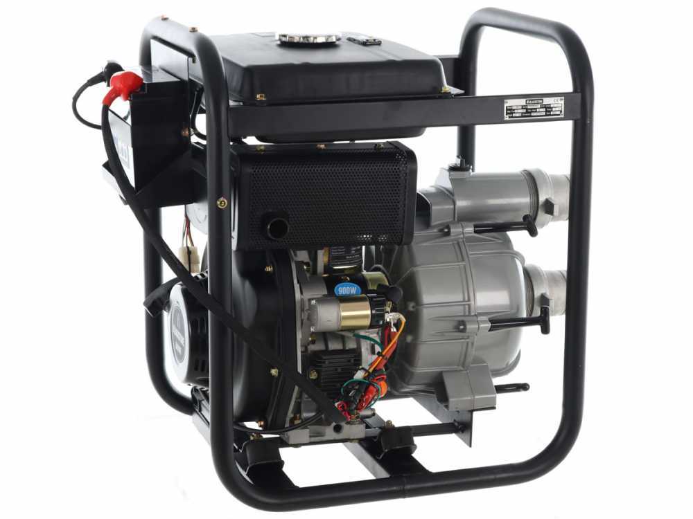 BlackStone BD-T 8000ES diesel motorpomp voor vuil water, aansluiting 80 mm, detail 7