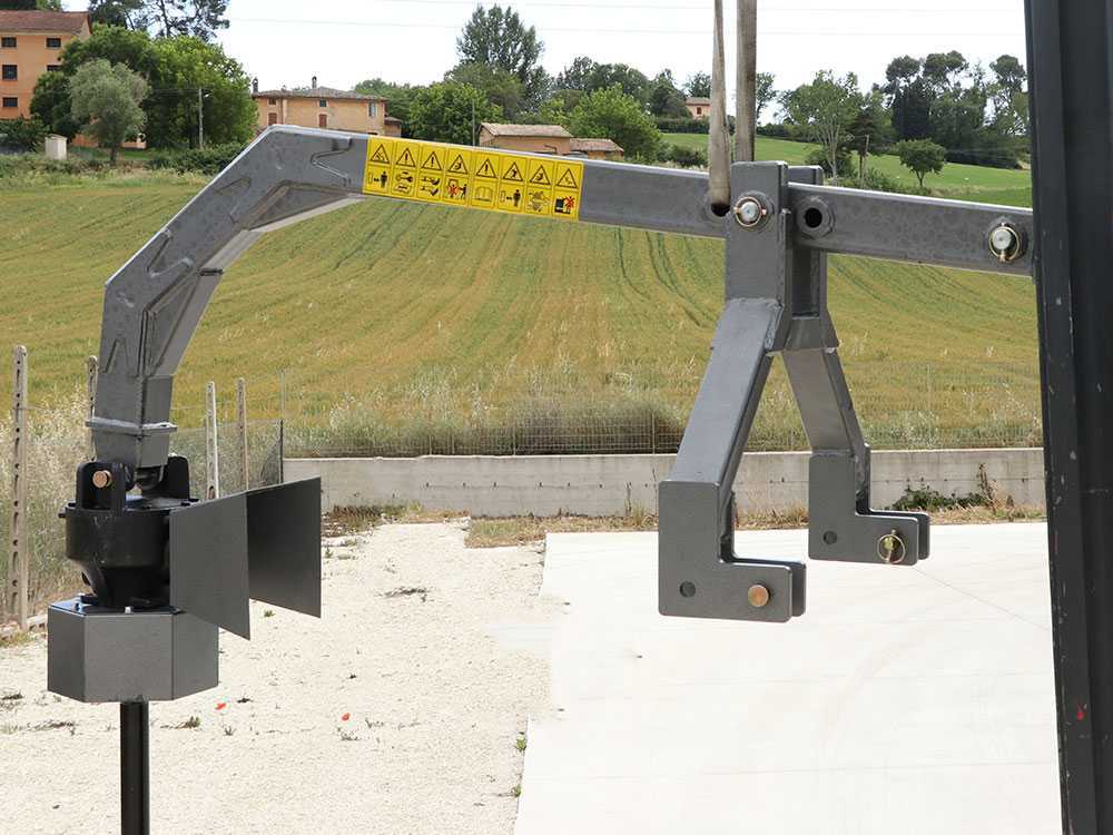 Grondboor voor de trekker BlackStone BHD500, zonder boor, detail 8