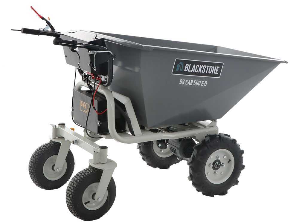 Accu motorkruiwagen laadvermogen 500 kg BlackStone BS-CAR 500 E-D, 48 V 25 Ah, detail 7