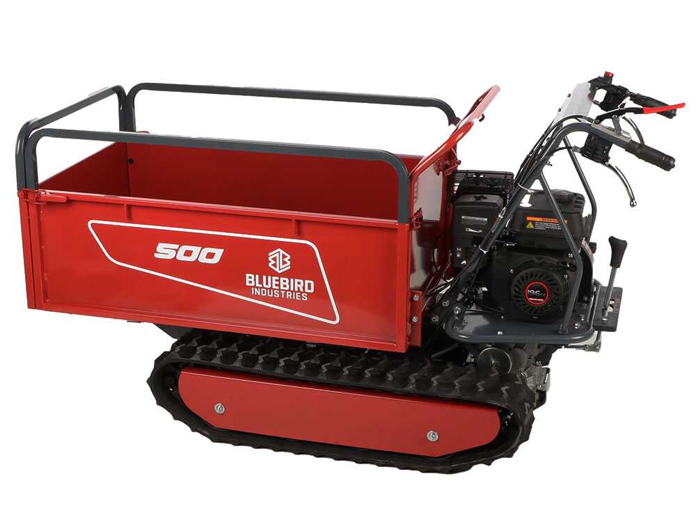 Rupsdumper laadvermogen 500 kg Blue Bird Carrier 500, detail 7
