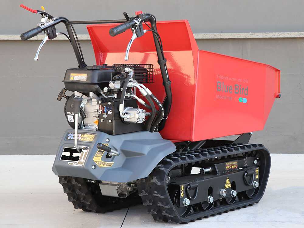 Rupsdumper laadvermogen 500 kg Blue Bird Transporter 500 D, detail 8