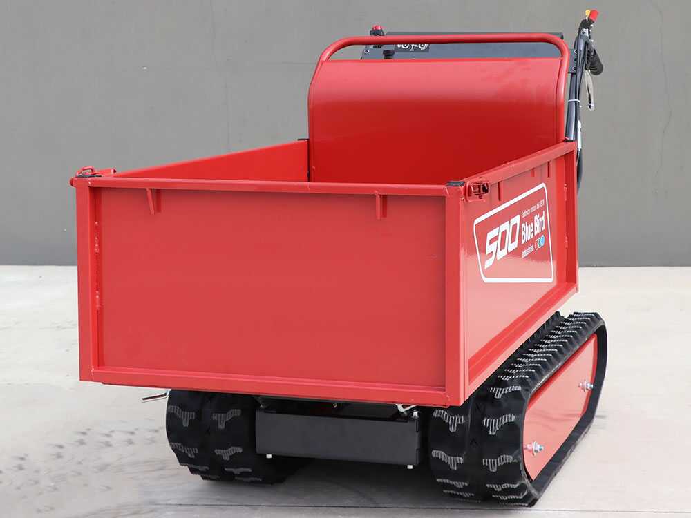 Rupsdumper laadvermogen 500 kg Blue Bird Transporter 500 H, detail 8
