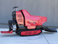 Motorkruiwagen laadvermogen 500 kg Blue Bird Trasporter 500DL Trcked, hydraulisch kiepen, detail 8
