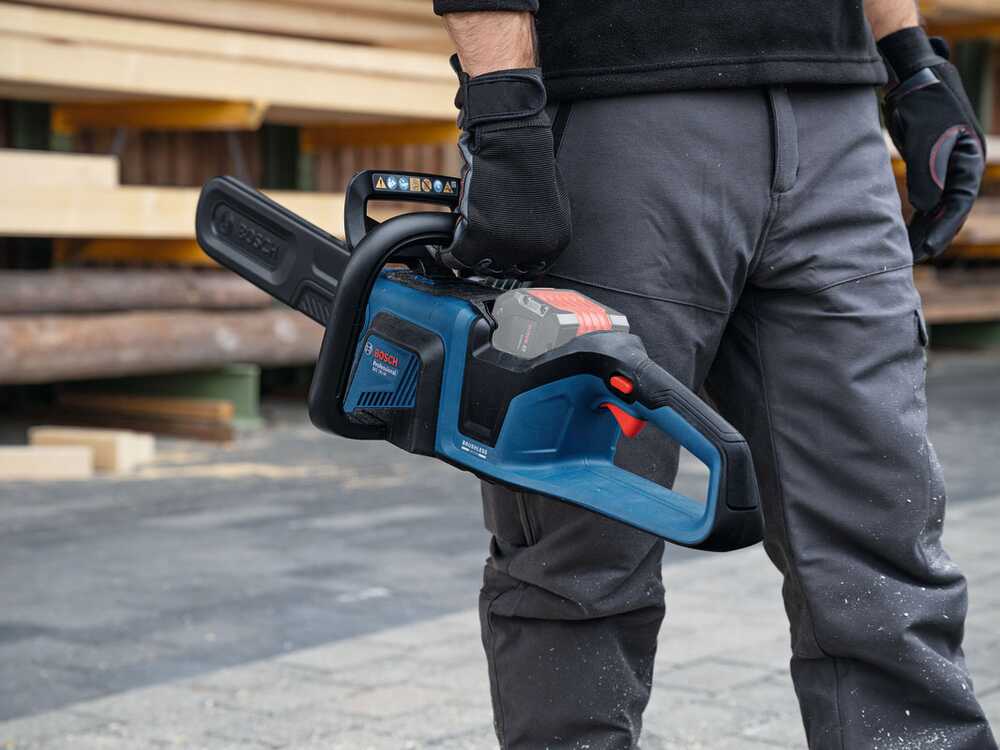 Bosch BITURBO GKE 18V-40 accu kettingzaag, zwaard 40 cm, 18 V 8 Ah zonder accu, detail 8