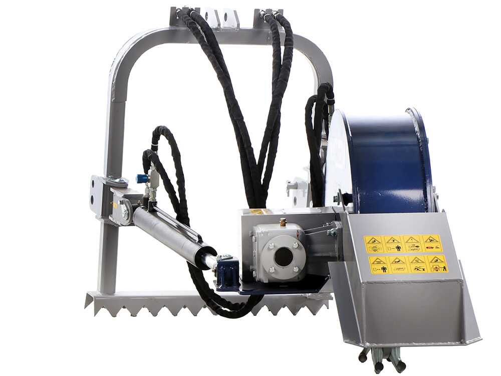 BullMach ARES 61 H stobbenfrees, voor de trekker, detail 8