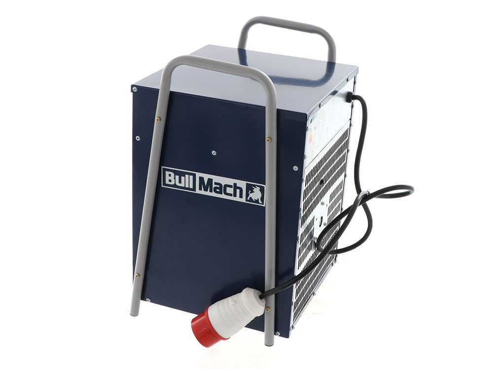 BullMach BM-EFH 9H elektrische heteluchtkanon 9 kW, 400 V, detail 7