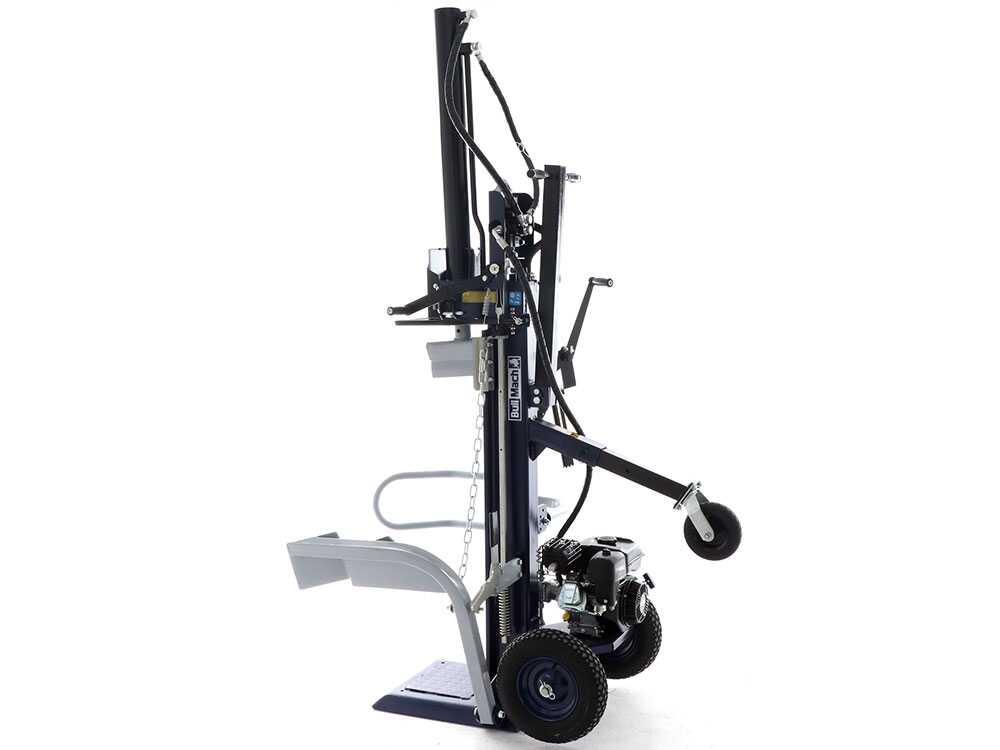 BullMach BM-LS-BS benzine houtklover, 16 ton, verticaal, detail 7