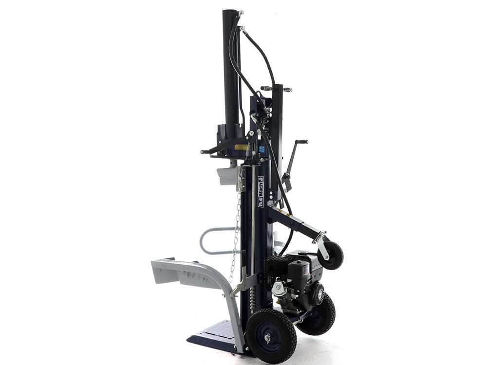 BullMach BM-LS-BS benzine houtklover, 22 ton, verticaal, detail 7