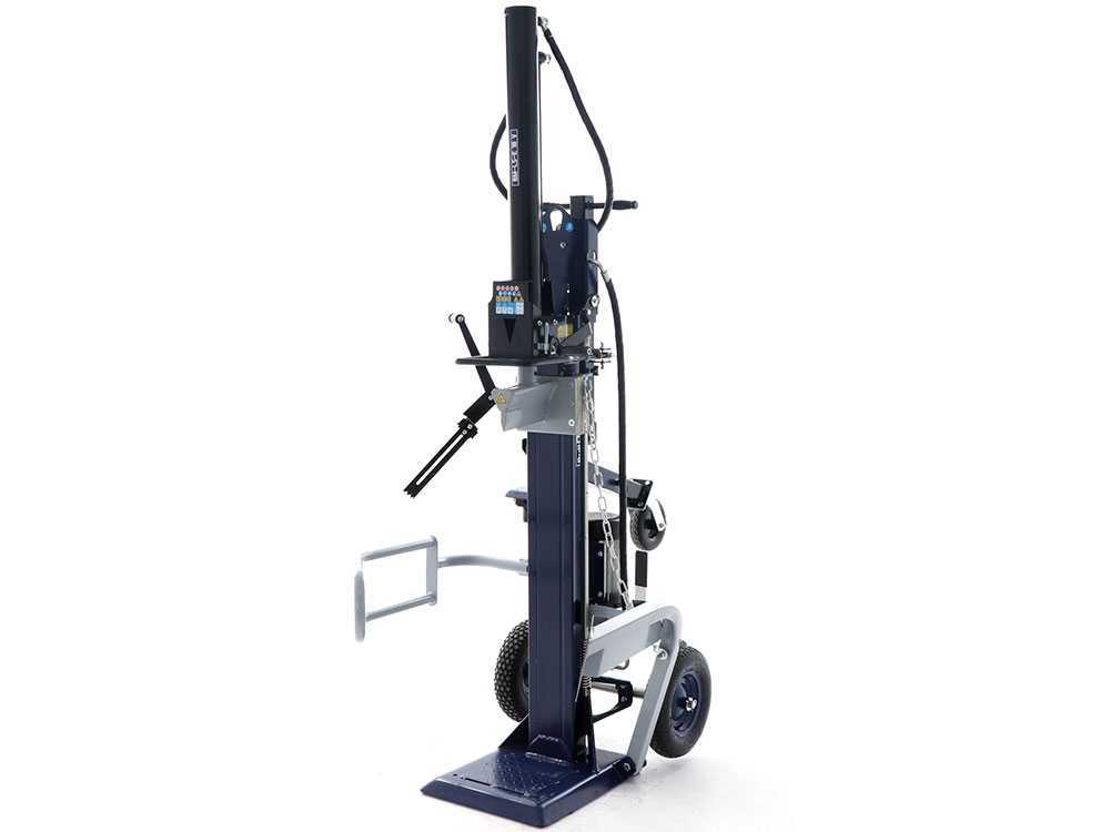 BullMach BM-LS-E elektrische houtklover, 18 ton, verticaal, detail 7