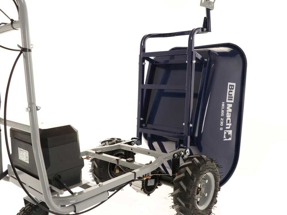 Accu motorkruiwagen laadvermogen 230 kg BullMach Helios 230 D, 48 V 2 Ah, detail 7