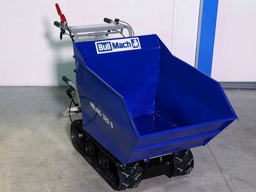 Rupsdumper laadvermogen 320 kg BullMach HELIOS 320 D, detail 8