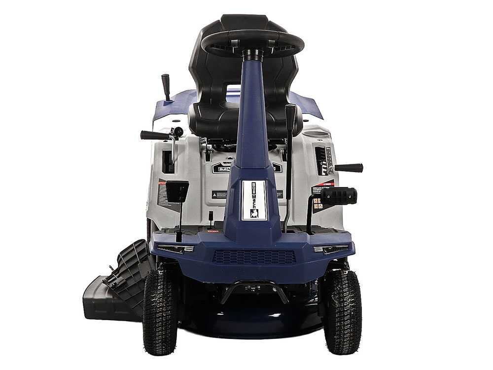 BullMach ICARO 610-75 RSM-V zitmaaier met opvangbak 61 cm, traploos, detail 7