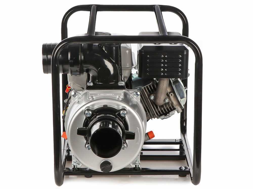 BullMach LYMPHIA 100 benzine motorpomp, aansluiting 100 mm, detail 7