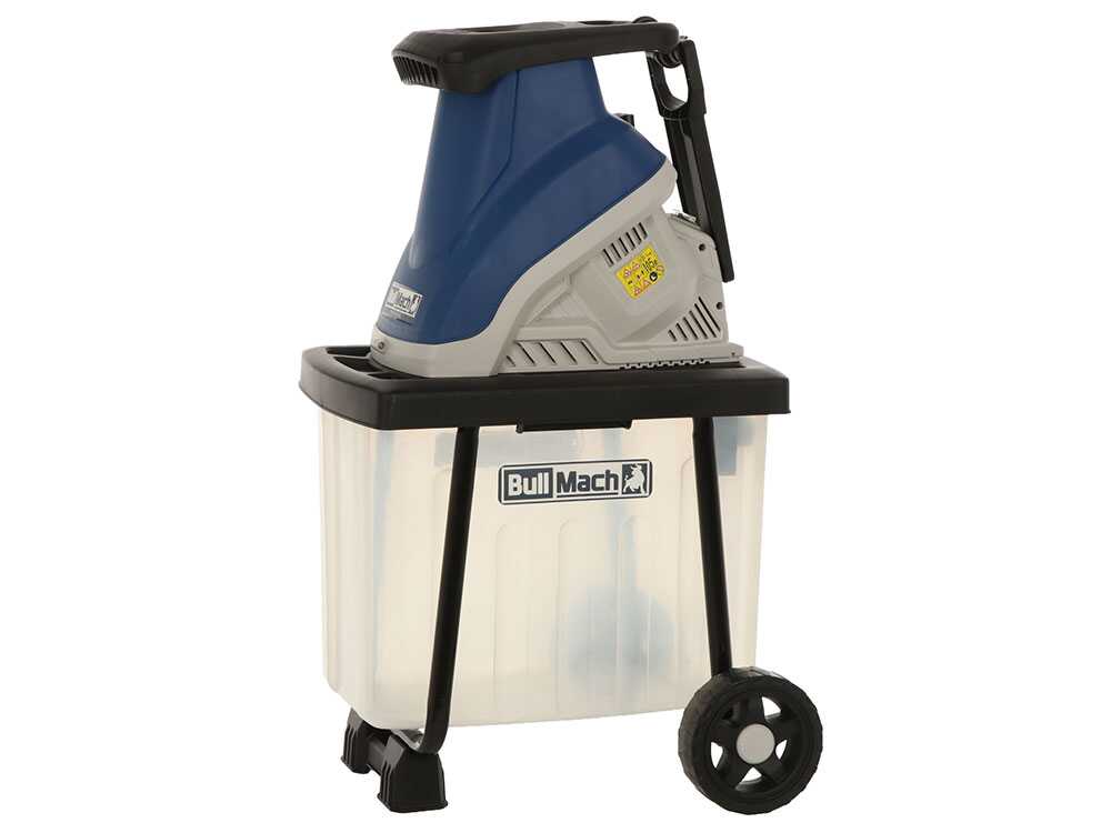 BullMach Tersic 40 L elektrische hakselaar, takken tot 40 mm, detail 7