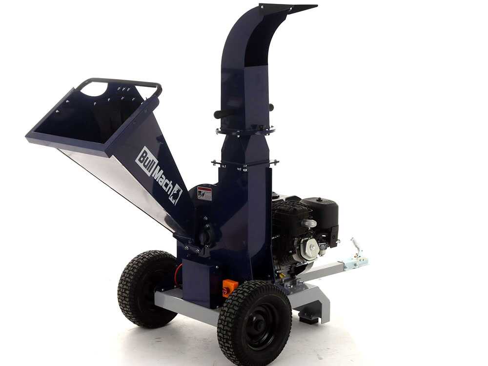 BullMach ZEUS 120 BSE benzine hakselaar, takken tot 80 mm, elektrische start, detail 7
