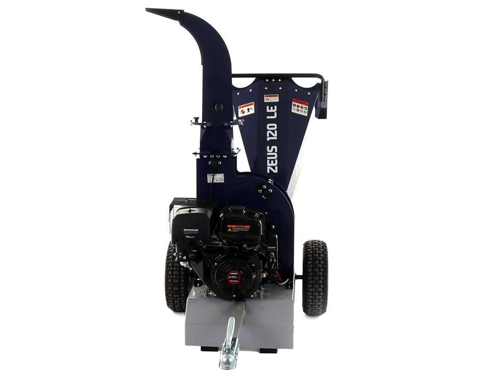 BullMach ZEUS 120 LE benzine hakselaar, takken tot 80 mm, elektrische start, detail 7