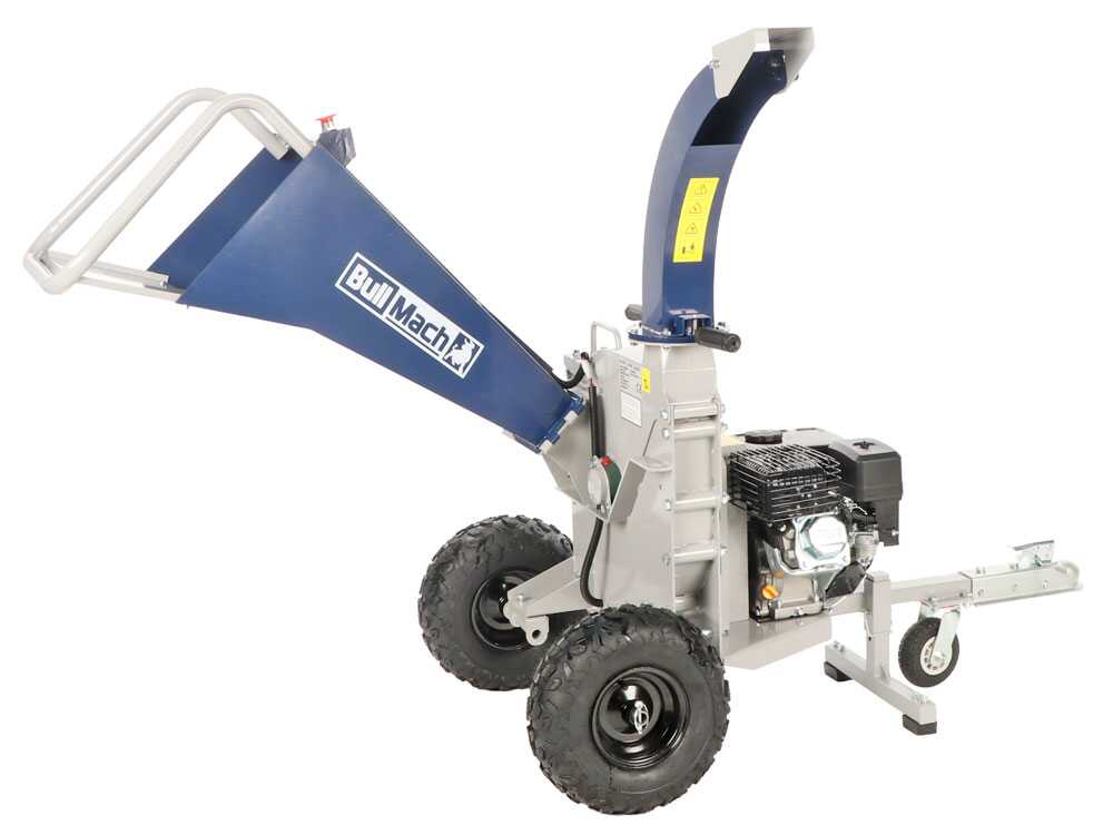 BullMach ZEUS 60 D benzine hakselaar, takken tot 60 mm, detail 7