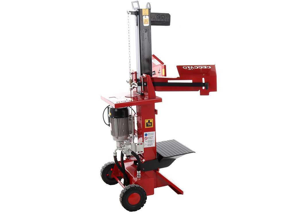 Ceccato Olindo BULL SPLE 6L elektrische houtklover, 6 ton, verticaal, detail 8