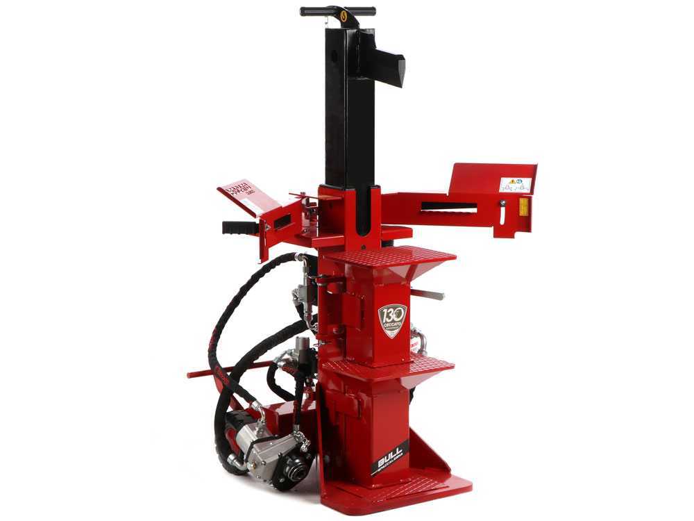 Ceccato Olindo BULL SPLET12FDP elektrische houtklover, 12 ton, verticaal, detail 7
