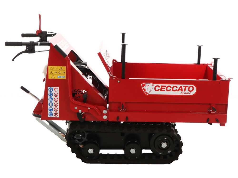 Rupsdumper laadvermogen 350 kg Ceccato Olindo CINGOLONE, detail 8