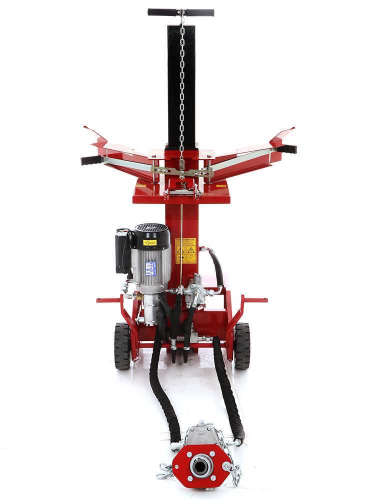Ceccato Olindo BULL SPLET12 KOMBI elektrische houtklover, 12 ton, verticaal, detail 8