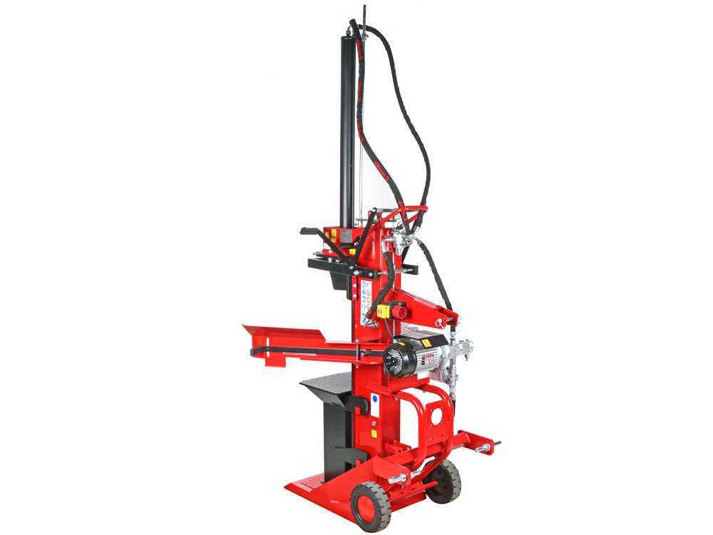 Ceccato Olindo SPLE13TLT elektrische houtklover, 13 ton, verticaal, detail 8