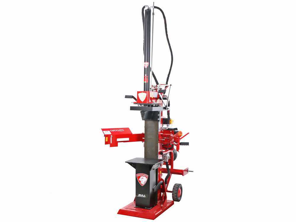Ceccato Olindo SPLET13TLT elektrische houtklover, 13 ton, verticaal, detail 8