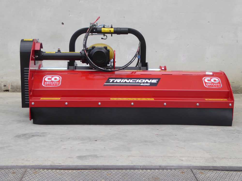 Ceccato Olindo Trincione 400 klepelmaaier 180 cm, hydraulisch verschuifbaar, detail 8