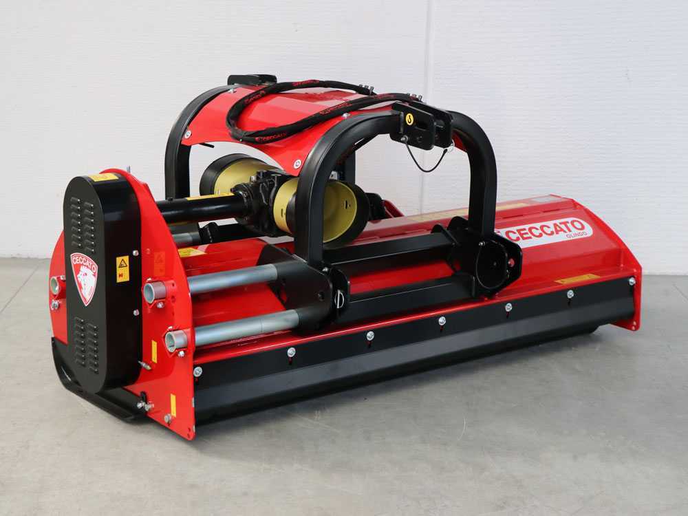 Ceccato Olindo Trincione 400 NEW omkeerbare klepelmaaier 180 cm, hydraulisch verschuifbaar, detail 8