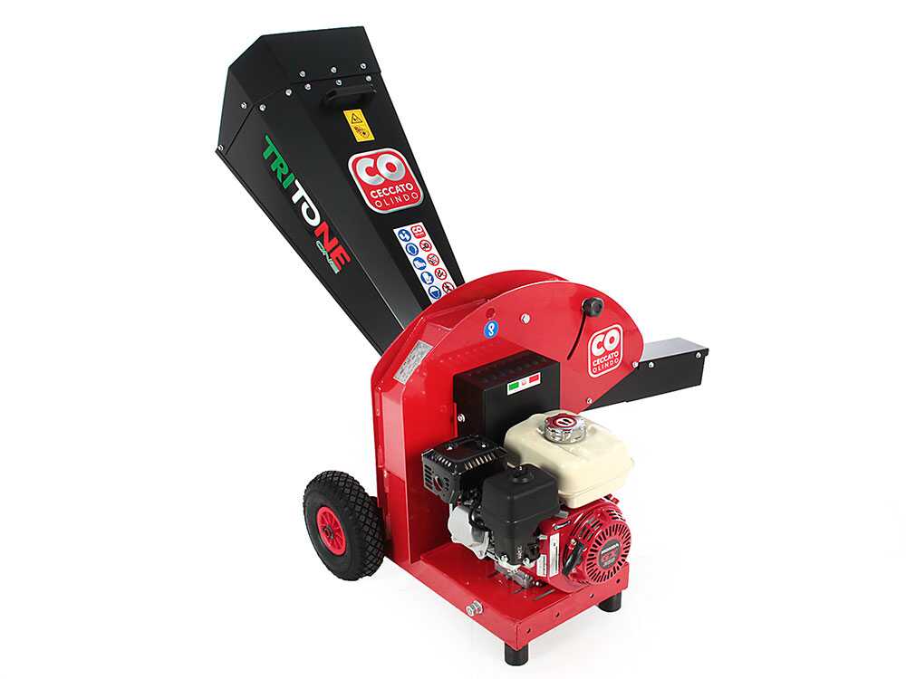 Ceccato Olindo Triton One benzine hakselaar, takken tot 60 mm, detail 8