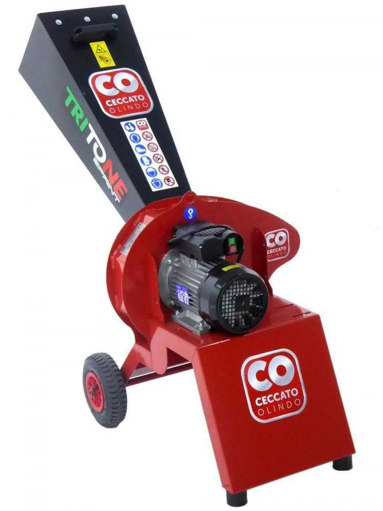 Ceccato Olindo Tritone Bio Sprint elektrische hakselaar, takken tot 35 mm, detail 8