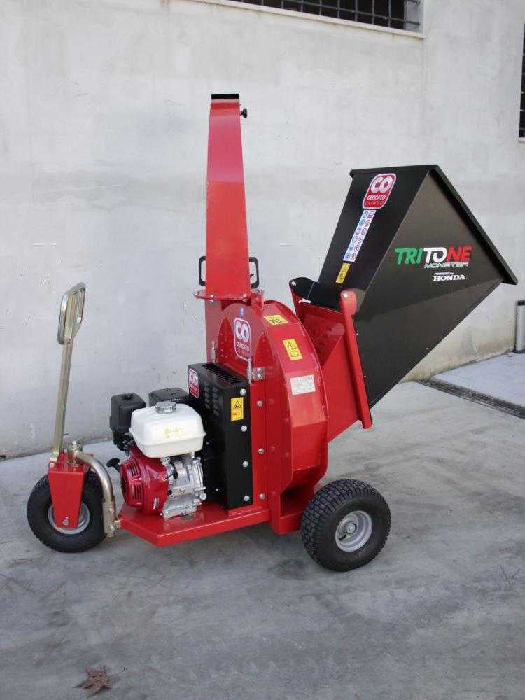 Ceccato Olindo Tritone Monster benzine hakselaar, takken tot 100 mm, detail 8