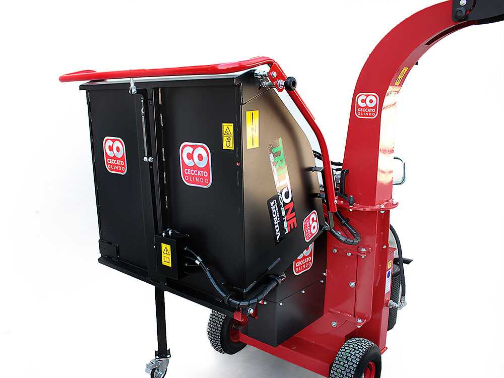 Ceccato Olindo Tritone Super Monster benzine hakselaar, takken tot 120 mm (TRISMON), detail 8