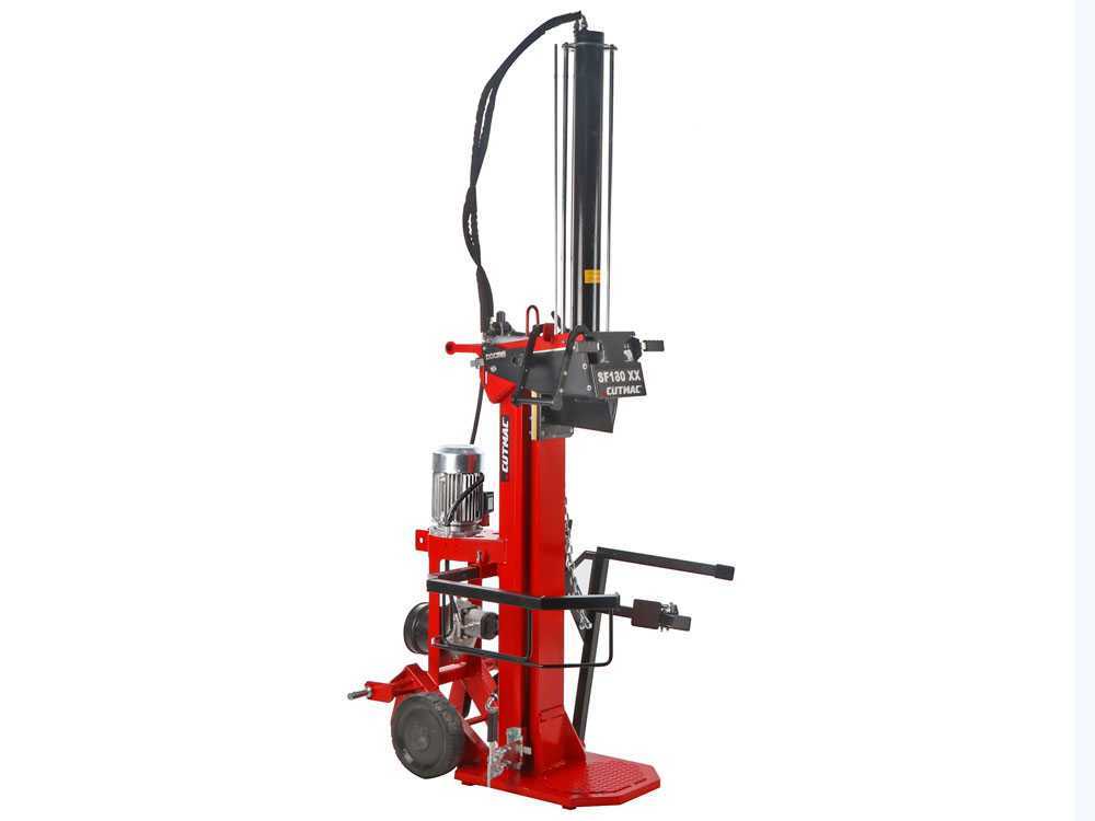 Docma SF180 380 + elektrische houtklover, 18 ton, verticaal, detail 8